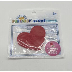 Build A Bear Scent Disk Rose Heart Shaped Limited Released Sealed New